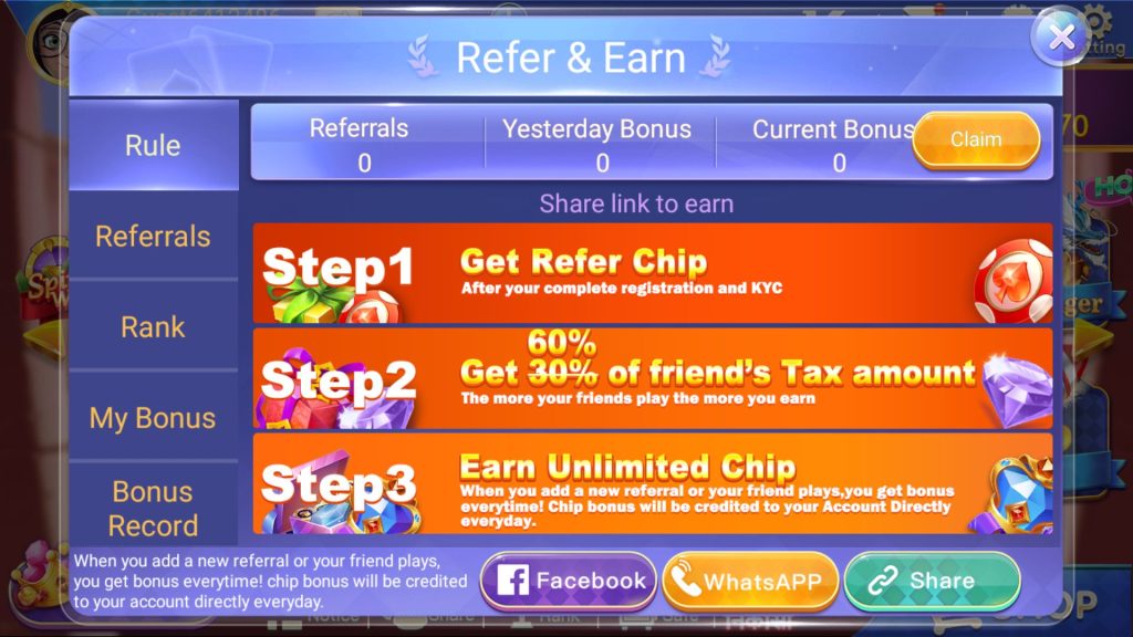 tiger rummy refer&earn program tiger rummy refer&earn program