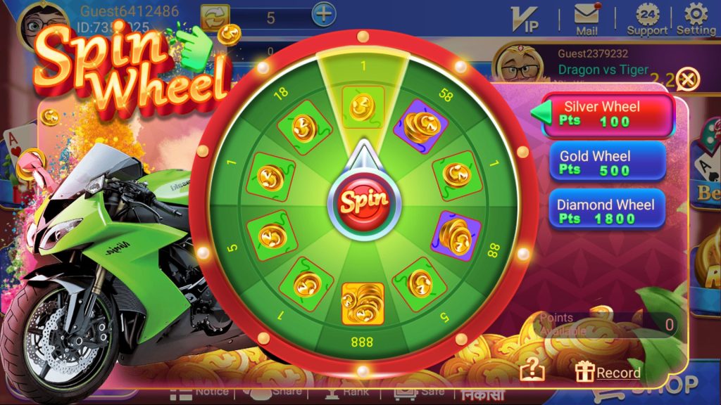 rummy tiger spin wheel event rummy tiger spin wheel event